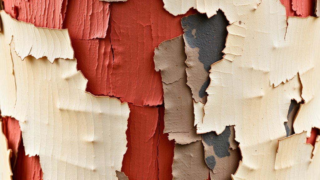 normal vs abnormal bark peeling