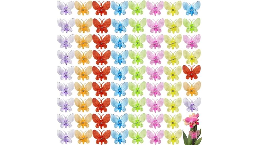 orchid support flower clips