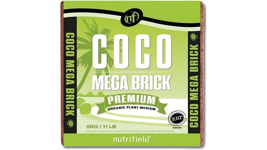 organic 11 lb coir brick