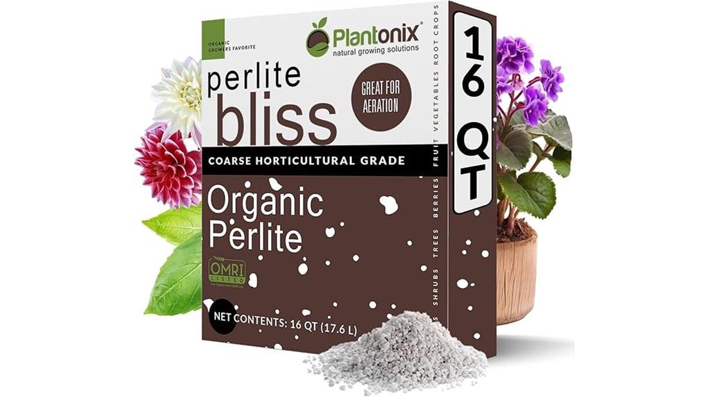 organic 16 quart plant perlite