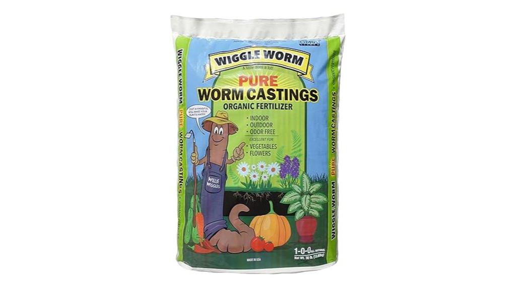 organic 30 pound worm castings