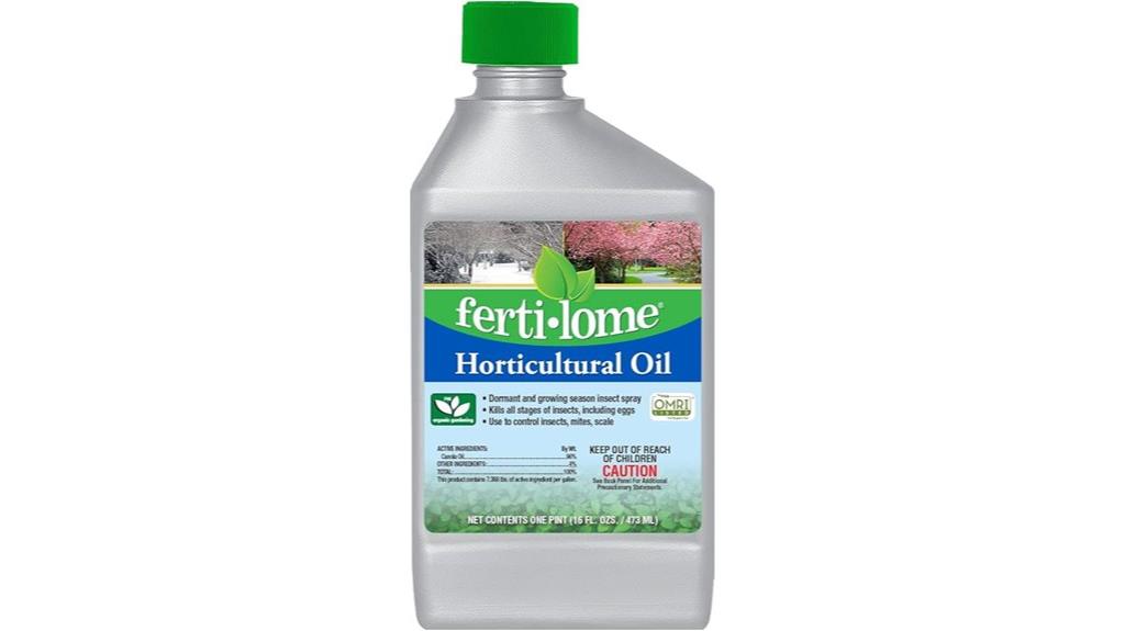 organic canola horticultural oil