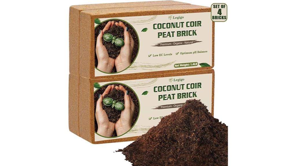 organic coco coir bricks