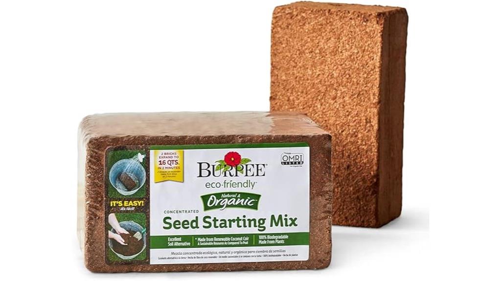 organic coconut coir seed mix