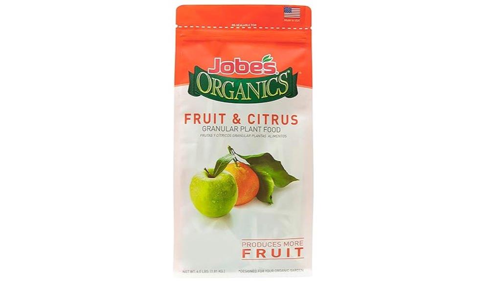 organic garden fertilizer bag