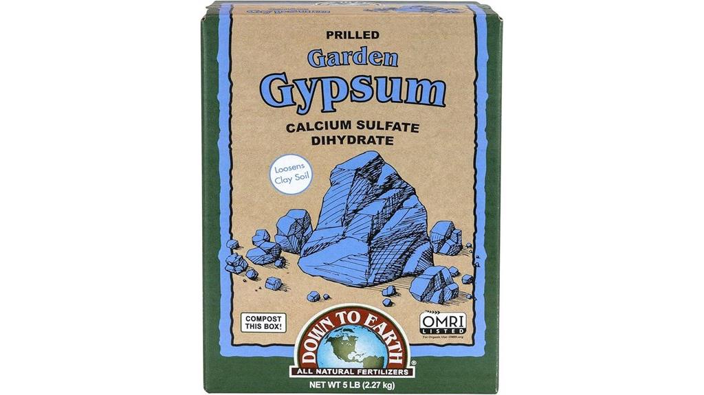 organic garden gypsum