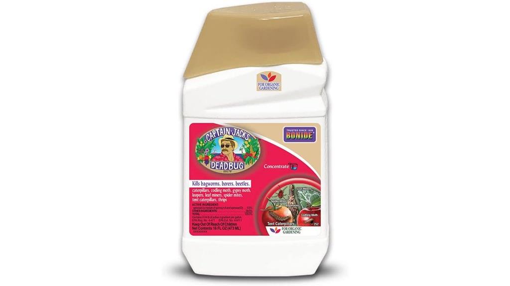 organic garden insecticide spray