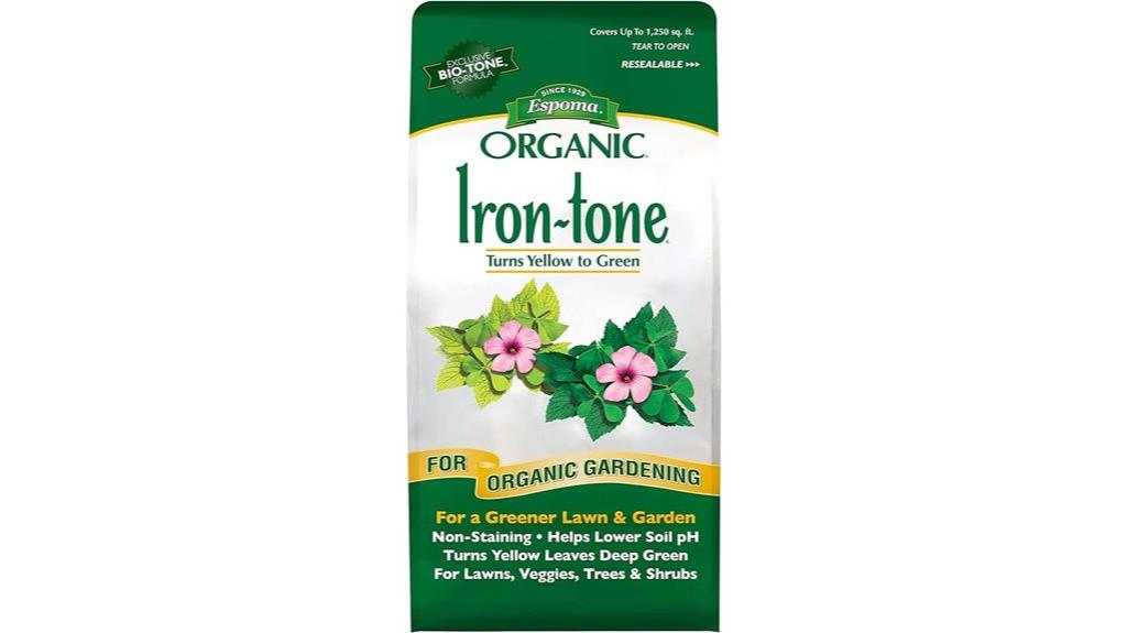 organic iron fertilizer
