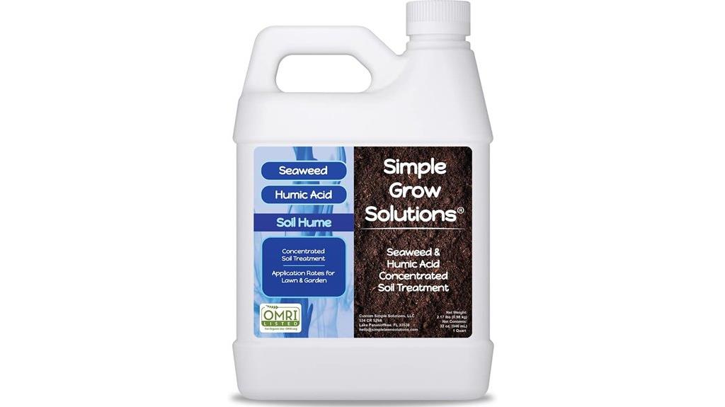 organic liquid seaweed fertilizer