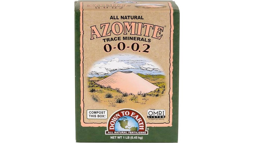 organic mineral supplement powder