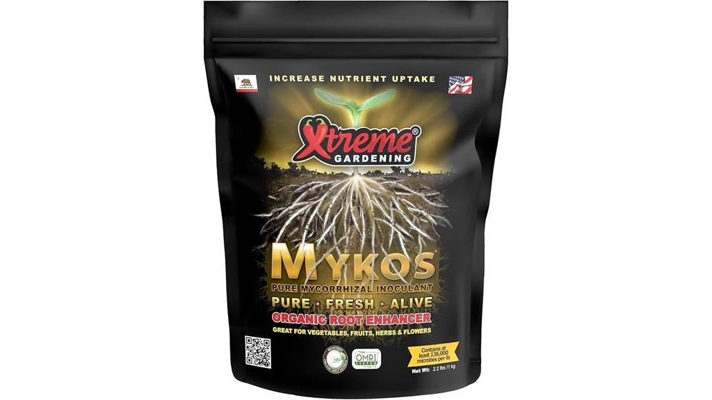 organic mycorrhizal root inoculant