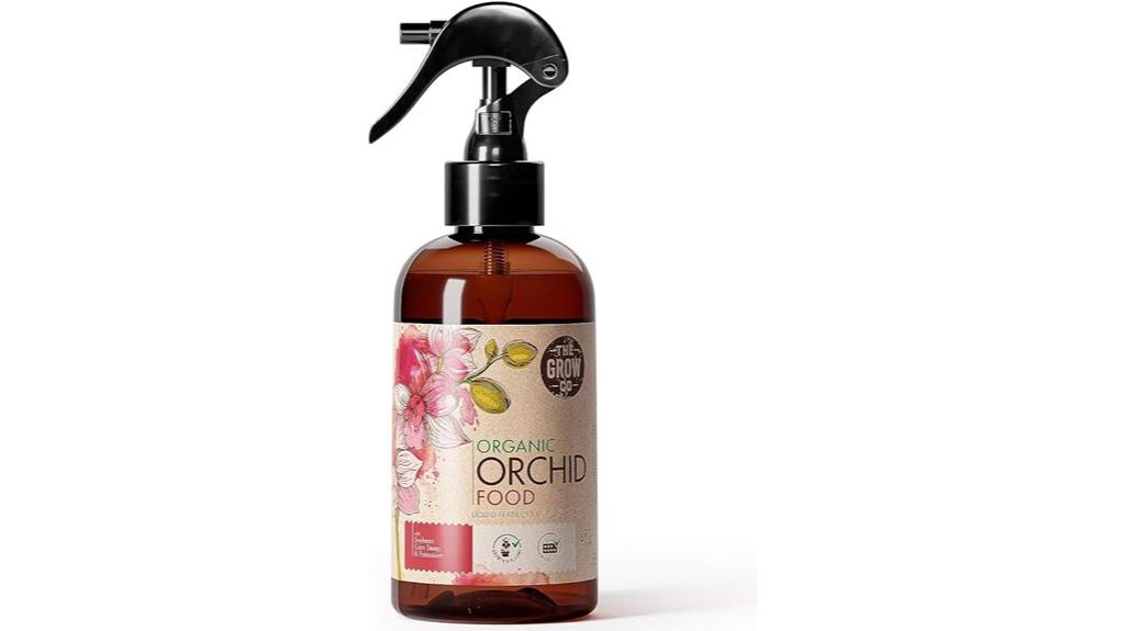 organic orchid bloom spray