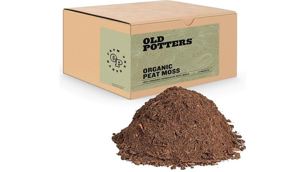 organic peat moss quantity