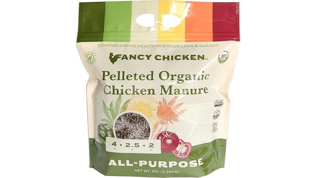 organic pelleted chicken manure