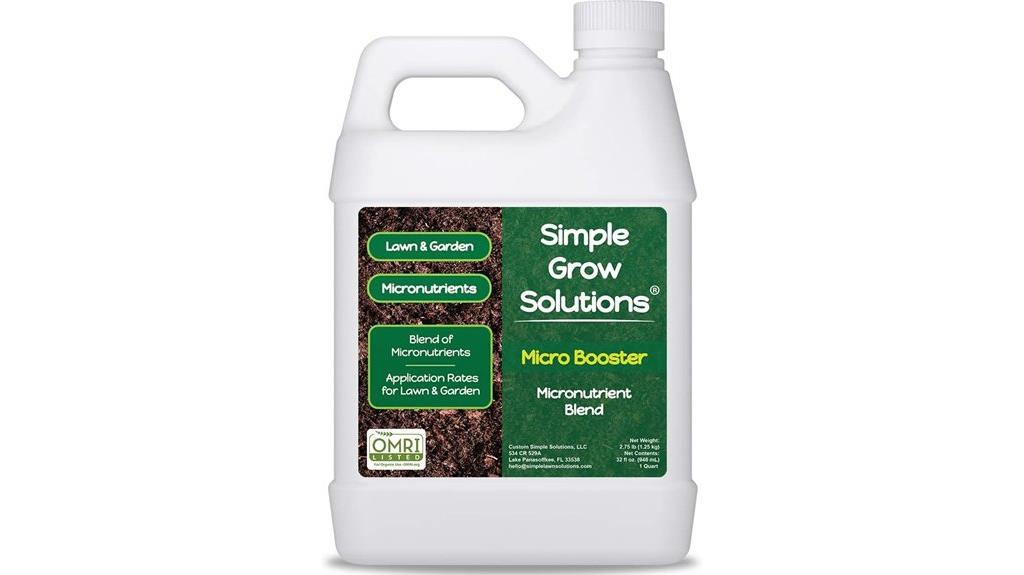 organic plant micronutrient booster