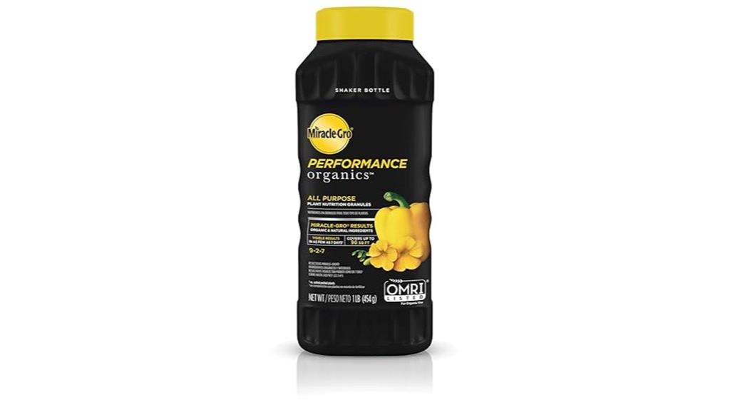 organic plant nutrition granules