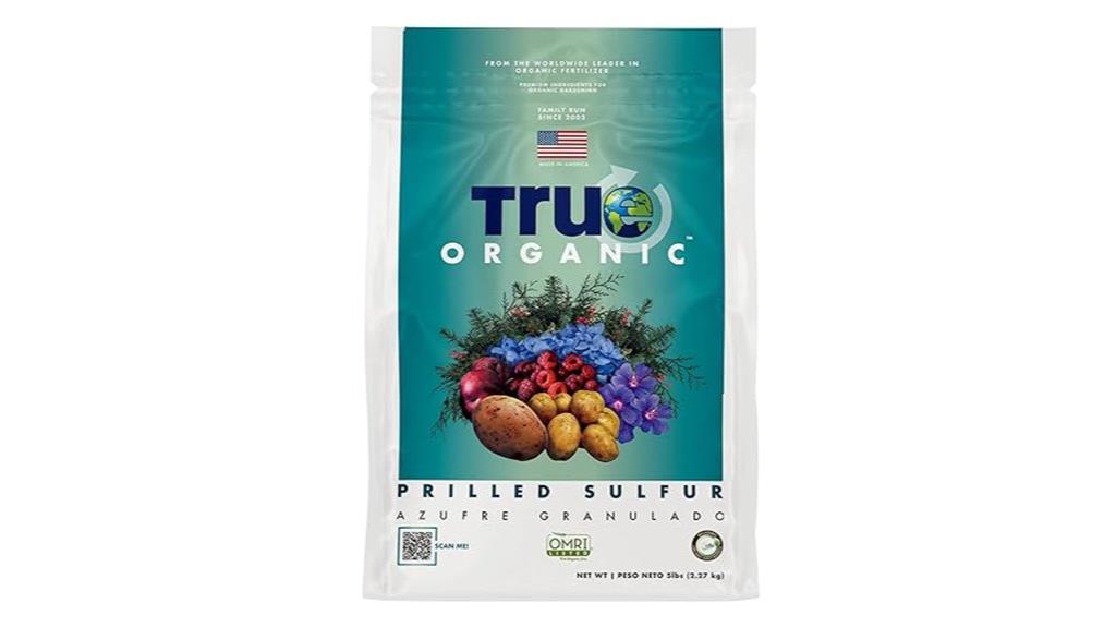 organic sulfur plant fertilizer