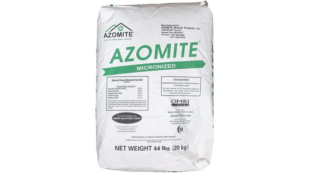 organic white trace mineral powder