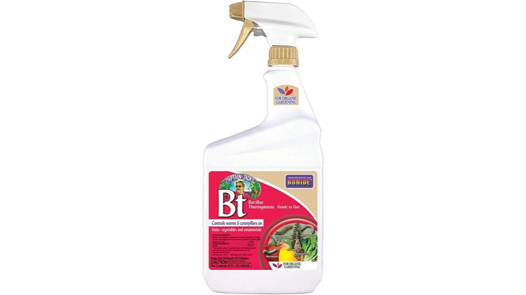 organic worm and caterpillar control