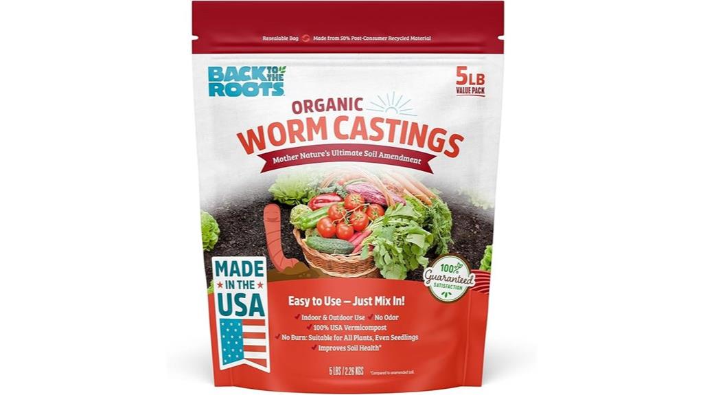 organic worm castings 5lb