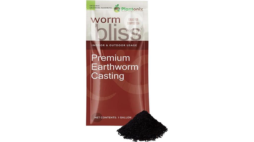organic worm castings gallon