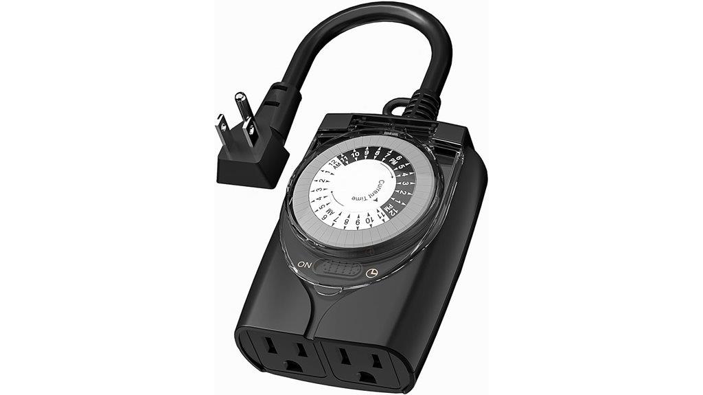 outdoor mechanical timer