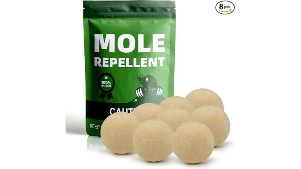 outdoor mole repellent pack