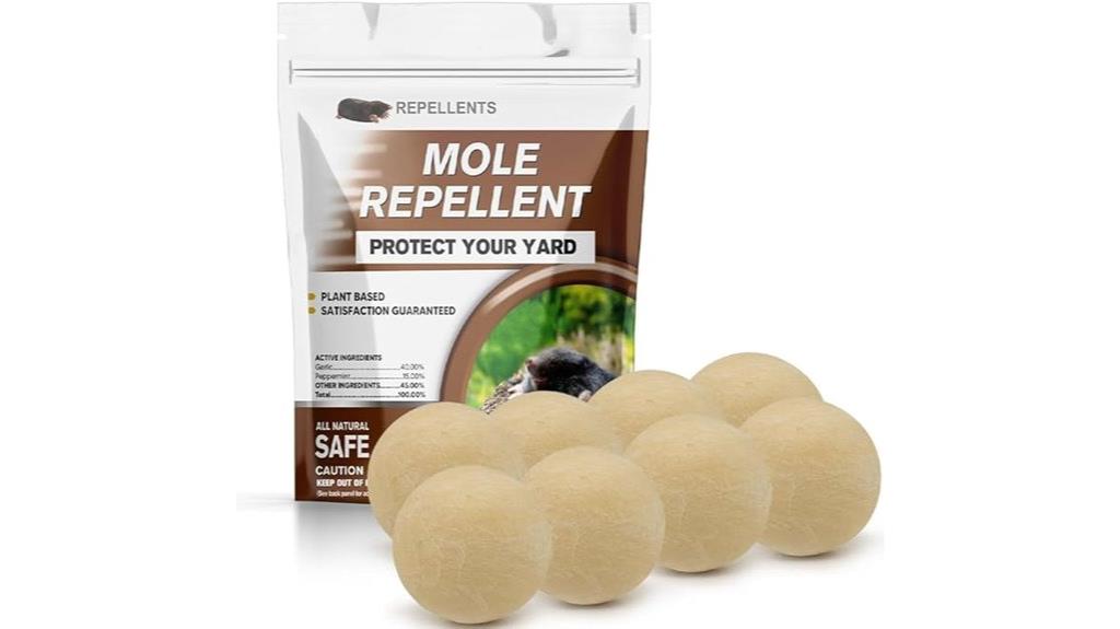 outdoor mole repellent product