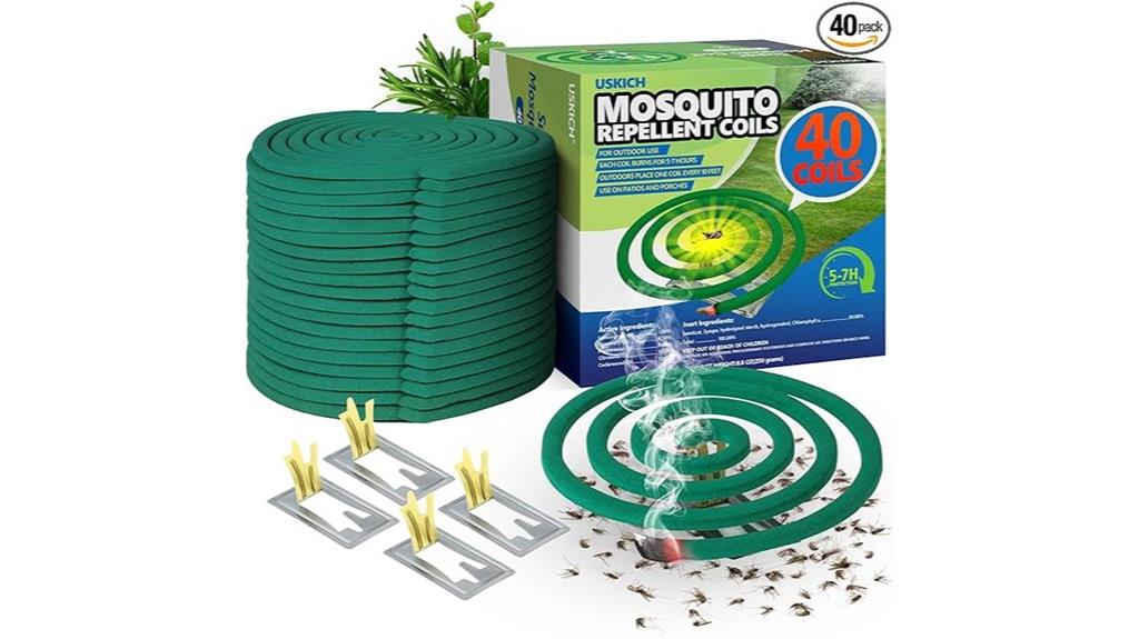 outdoor mosquito coil set