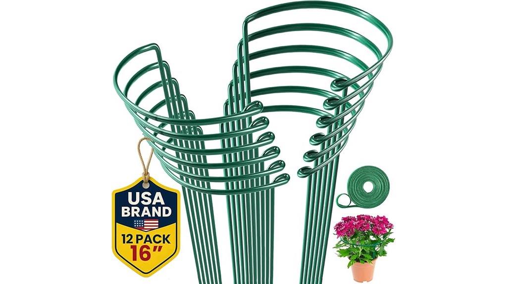 pack of 12 plant support stakes