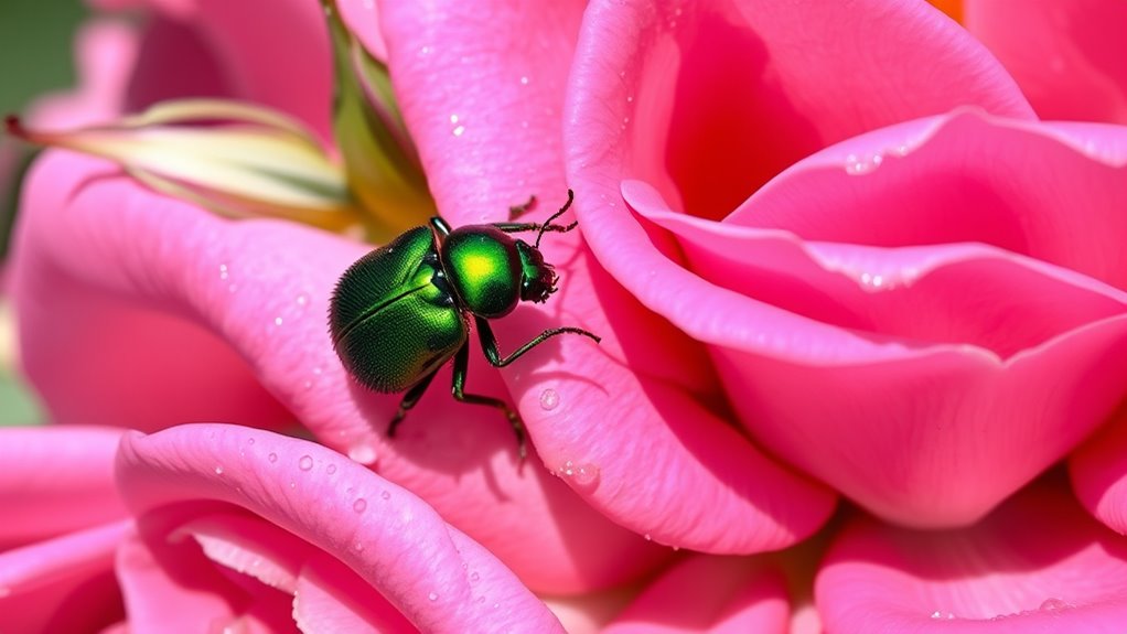 peak beetle activity times