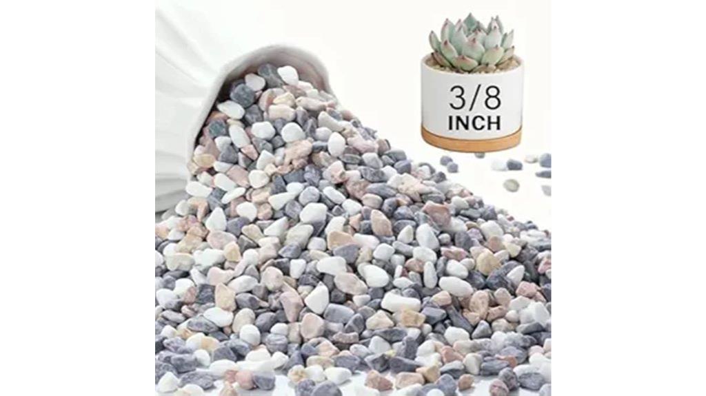 pebbles for indoor plants