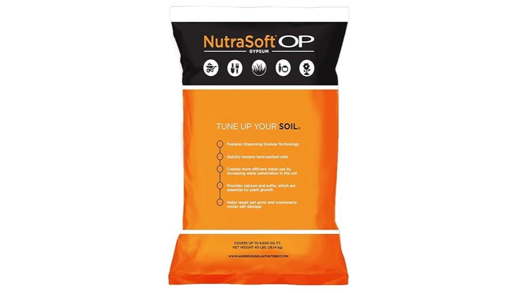 pelletized gypsum 40 lb