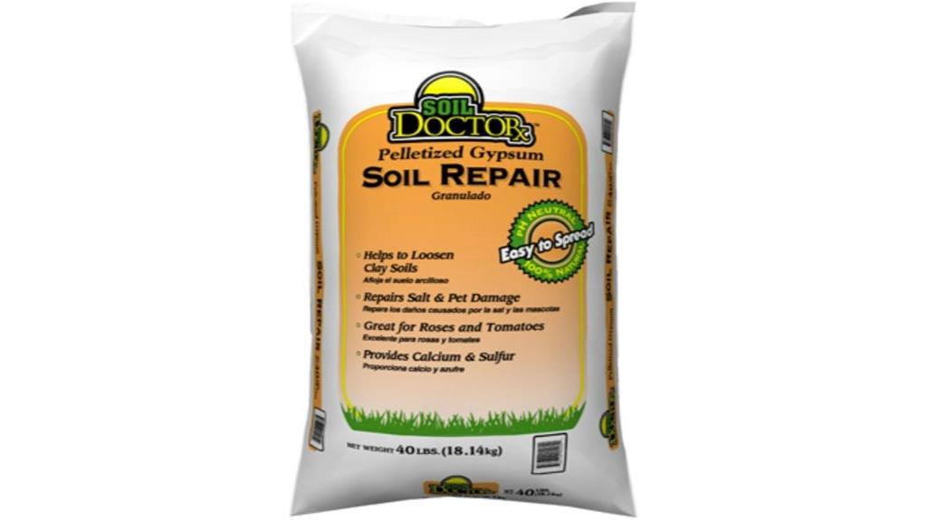 pelletized gypsum soil conditioner