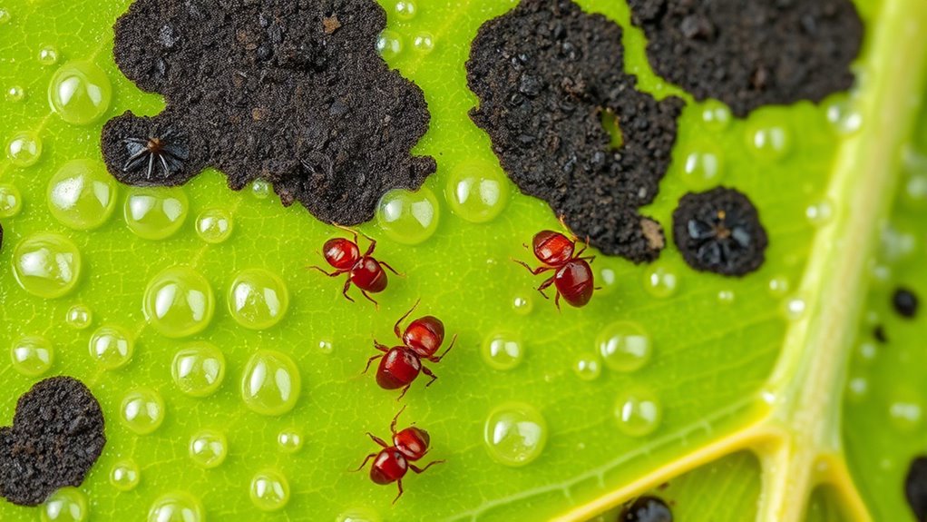 pests producing honeydew