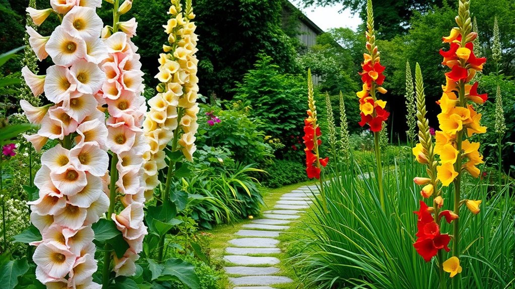 plant height and placement
