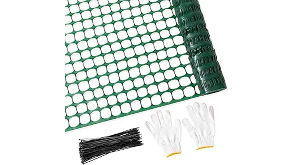 plastic mesh fence roll