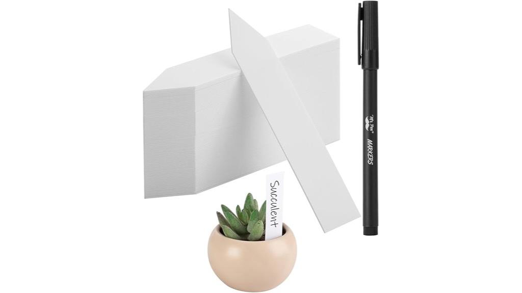 plastic plant labels 100 pcs