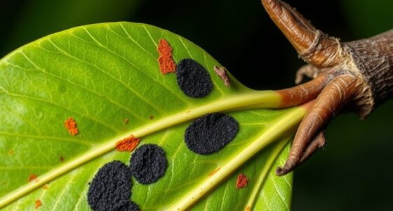 plumeria fungus rust spots