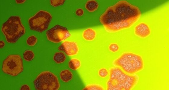 plumeria leaf brown spots