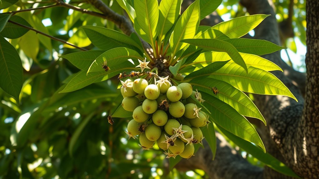 pollination boosts sapodilla fruit development