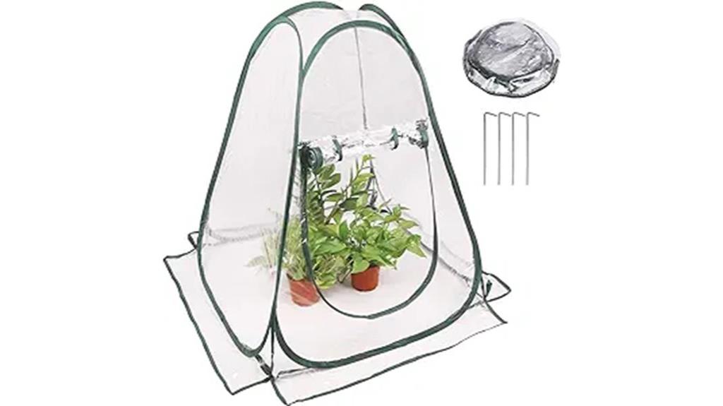 portable garden greenhouse cover