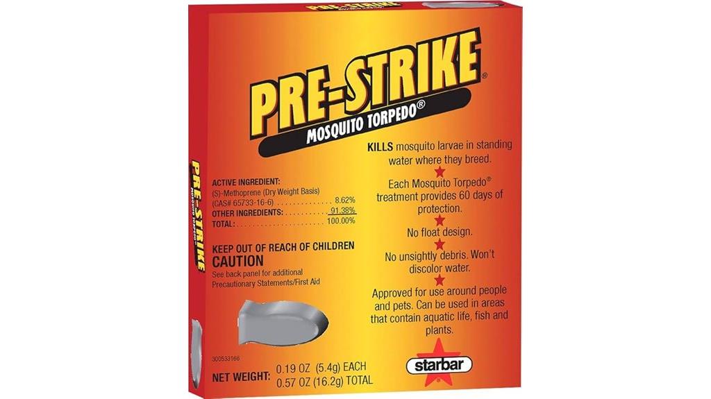 pre strike mosquito torpedoes