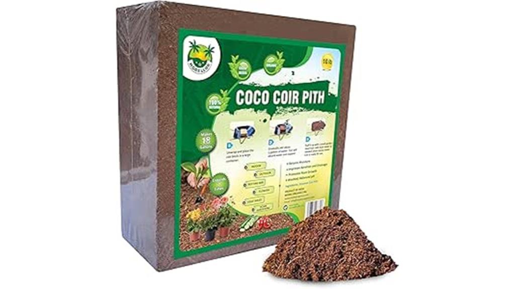 premium coco coir brick