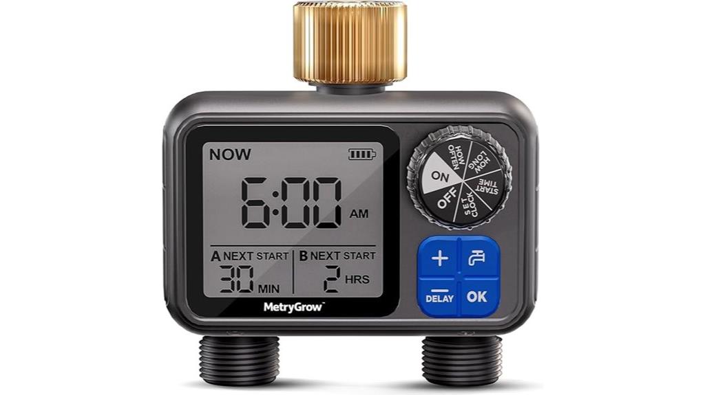 programmable irrigation water timer