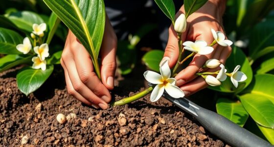 propagate plumeria by cutting