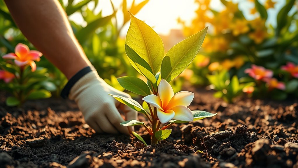 proper planting for healthy growth