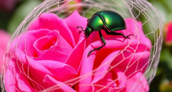 protect roses from beetles