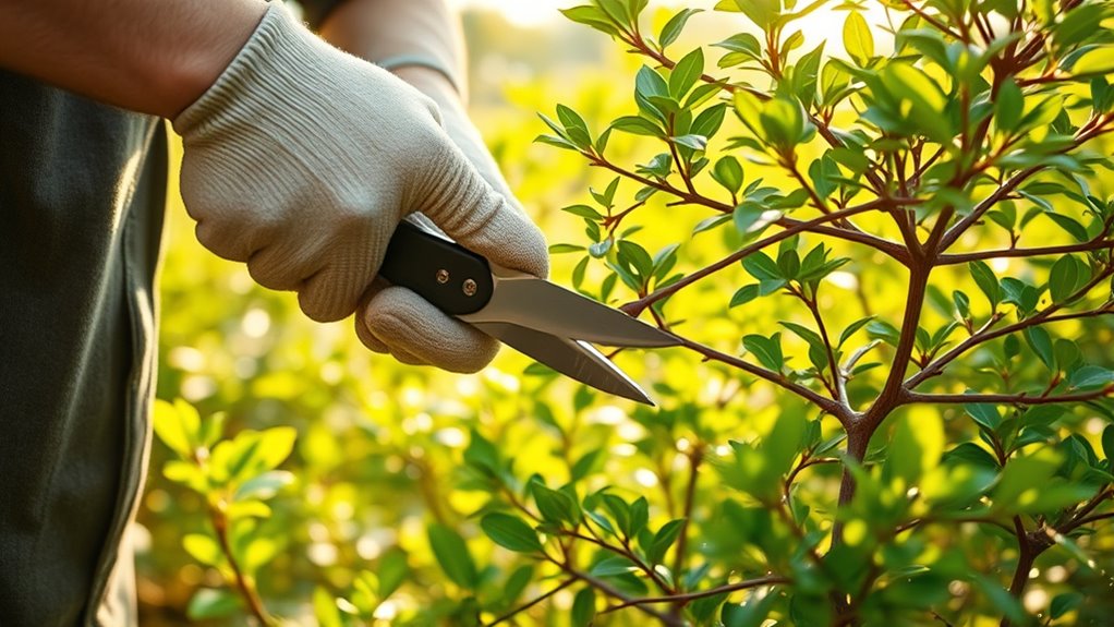 prune for sunlight flow
