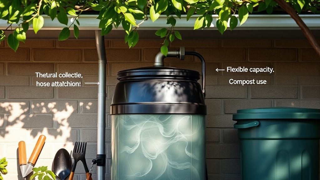 rain barrel selection criteria